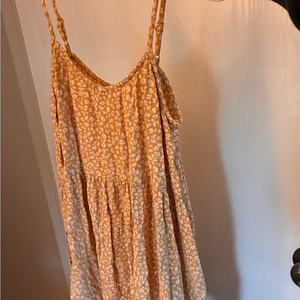 Billabong yellow and pink sundress